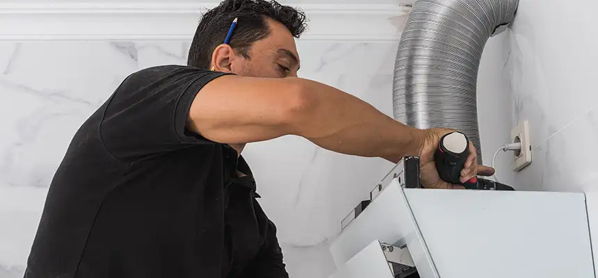 Precision In-wall Dryer Vent Cleaning & Rerouting Corrections in Huntington Park, CA
